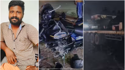 കാറും ബൈക്കും കൂട്ടിയിടിച്ചു; നിയന്ത്രണം വിട്ട വാഹനങ്ങൾ ട്രെയ്ലർ ലോറിയിലിടിച്ചു, യുവതിയും യുവാവും മരിച്ചു