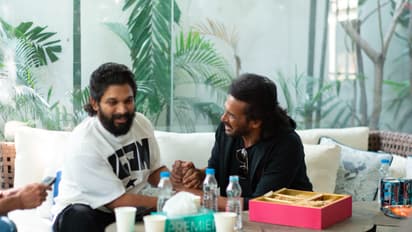 ಪುಷ್ಪರಾಜ್‌ನ ಭೇಟಿಯಾದ ಸ್ಯಾಂಡಲ್‌ವುಡ್‌ನ ರಿಯಲ್ ಸ್ಟಾರ್: ಅಲ್ಲು-ಉಪ್ಪಿ ನಟಿಸಿದ ಆ ಚಿತ್ರ ನೆನೆದ ಫ್ಯಾನ್ಸ್!