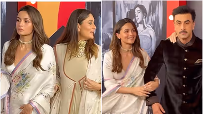Kareena Kapoor CALMS stressed Alia Bhatt at Raj Kapoor Film Festival in Mumbai; Video goes VIRAL [WATCH]