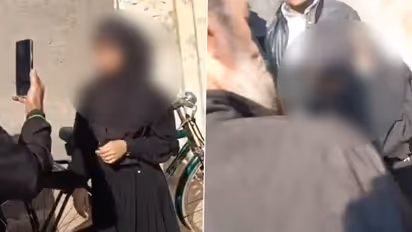 UP SHOCKER! Teens forced to remove Hijab by mob, slapped for talking & bringing gifts for "Hindu man" (WATCH)