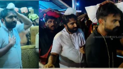 'എല്ലാം അയ്യപ്പ സ്വാമിയുടെ സന്നിധിയിൽ'; ശബരിമല ദർശനം നടത്തി ചാണ്ടി ഉമ്മൻ എംഎൽഎ