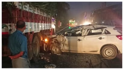 പാലായിൽ കാറും ലോറിയും കൂട്ടിയിടിച്ച് അപകടം; 1 വയസുള്ള കുഞ്ഞുൾപ്പെടെ 3 പേർക്ക് പരിക്കേറ്റു