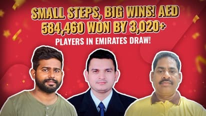 എമിറേറ്റ്സ് ഡ്രോയിലൂടെ  AED 584,460 നേടിയത് 3,020+ മത്സരാർത്ഥികൾ