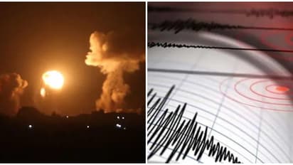 സിറിയയിൽ ഉഗ്ര സ്ഫോടനങ്ങൾ നടത്തി ഇസ്രായേൽ; റിക്ടർ സ്കെയിലിൽ 3.0 തീവ്രതയുള്ള ഭൂകമ്പത്തിന് സമാനമെന്ന് റിപ്പോർട്ട്