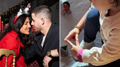 PHOTOS: Priyanka Chopra, Nick Jonas enjoy pre-Christmas celebration with daughter Malti Marie