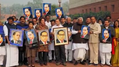 'അംബേദ്കറിൽ' പ്രതിഷേധം കടുപ്പിക്കാൻ കോൺഗ്രസ്, പാര്‍ലമെന്‍റ്  പ്രക്ഷുബ്ദമാകും; എംപിമാരുടെ യോഗം വിളിച്ച് രാഹുൽ 