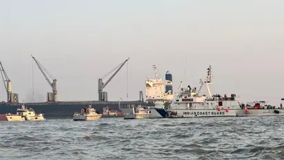 Indian Navy boat rams passenger ferry off Mumbai, 13 dead, 101 rescued