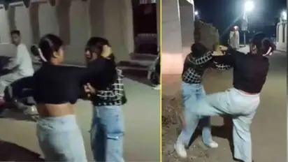 ಬಾಯ್ಫ್ರೆಂಡ್ಗಾಗಿ ಜುಟ್ಟು ಹಿಡಿದು ನಡು ರಸ್ತೇಲೇ ಕಿತ್ತಾಡಿದ ಹುಡುಗೀರು! ವಿಡಿಯೋ ವೈರಲ್