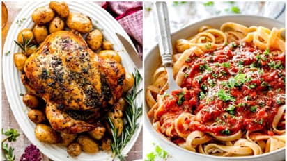 Christmas 2024: Roast Chicken to Spaghetti with Marinara Sauce– 5 Delicious dinner ideas