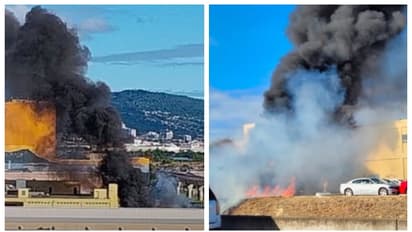 യുഎസില്‍ പരിശീലന വിമാനം കെട്ടിടത്തിലേക്ക് ഇടിച്ച് കയറി കത്തിയമർന്നു; വീഡിയോ വൈറല്‍ 