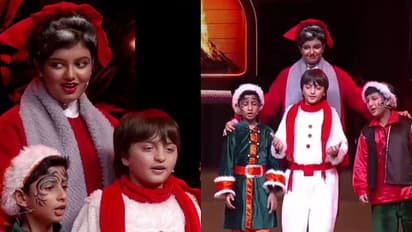 Aishwarya Rai, Abhishek Bachcha, Amitabh cheers loudly as Aaradhya performs on stage [WATCH]