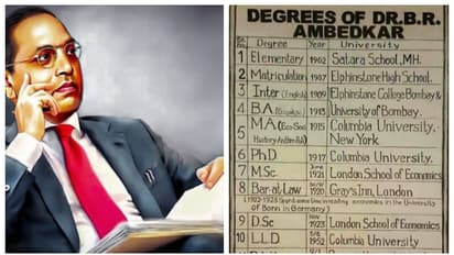 'വിദ്യാധനം സർവ്വധനാൽ പ്രധാനം'; അംബേദ്കറിന്‍റെ വിദ്യാഭ്യാസ യോഗ്യതകളുടെ പട്ടിക സോഷ്യല്‍ മീഡിയയില്‍ വൈറൽ