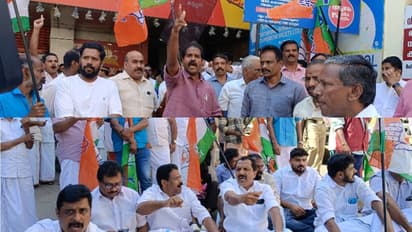 ബാങ്കിന് മുന്നിൽ നിക്ഷേപകന്റെ ആത്മഹത്യ, റോഡ് ഉപരോധിക്കുന്നു ; മൃതദേഹം മാറ്റാൻ സമ്മതിക്കില്ലന്ന് സമരക്കാർ