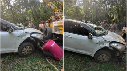 ശബരിമല തീർത്ഥാടകരുടെ കാർ മറിഞ്ഞ് അപകടം; ഒരാൾ മരിച്ചു, 2 പേർക്ക് ​ഗുരുതരമായ പരിക്ക്