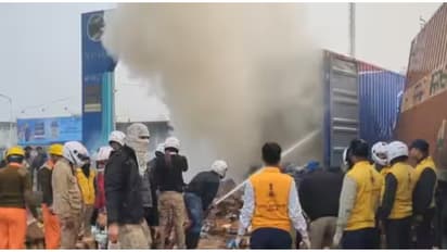 ജയ്പൂർ അപകടത്തിലെ നൊമ്പരക്കാഴ്ച; ദേഹത്ത് തീ പടർന്ന യുവാവ് സഹായം തേടി നടന്നത് 600 മീറ്റർ, ഒടുവിൽ ദാരുണാന്ത്യം