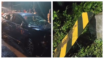 നെടുമങ്ങാട് നിയന്ത്രണം തെറ്റിയ കാർ മരക്കുറ്റിയിൽ ഇടിച്ച് മറിഞ്ഞു;  രണ്ടരവയസുകാരന് അപകടത്തിൽ ദാരുണാന്ത്യം