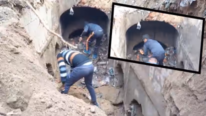 UP: 150-yr-old stepwell, mysterious tunnel connected to Banke Bihari temple discovered in Sambhal (WATCH)