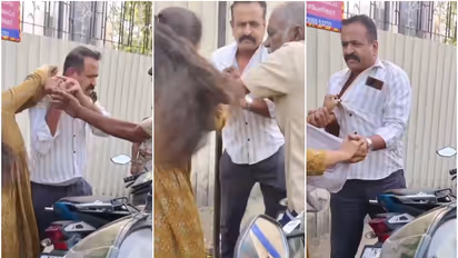 പെൺകുട്ടിയോട് തനിച്ച് വീട്ടിലേക്ക് വരാൻ ആവശ്യപ്പെട്ടു; ജയിലറെ നടുറോഡിൽ ചെരിപ്പൂരി തല്ലി പെൺകുട്ടി