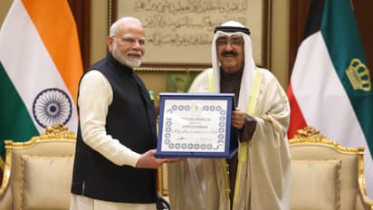 ಪ್ರಧಾನಿ ನರೇಂದ್ರ ಮೋದಿಗೆ ಕುವೈತ್ನ ಅತ್ಯುಚ್ಚ ಗೌರವ ಪ್ರದಾನ