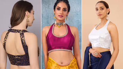 Halter neck blouse Styling Avoid 7 mistakes