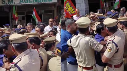 അവിശ്വാസ പ്രമേയത്തിന് പിന്തുണയില്ല; തൃപ്പൂണിത്തുറ നഗരസഭയിൽ കോൺഗ്രസ്-ബിജെപി പ്രവർത്തകർ തമ്മിൽ വാക്കേറ്റം