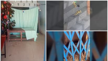 പാലക്കാട് സ്കൂളിലെ ക്രിസ്മസ് പുൽക്കൂട് തകർത്തതായി പരാതി