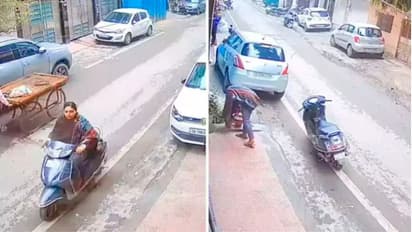 ಇದು ಬಡತನನಾ : ಸ್ಕೂಟಿಯಲ್ಲಿ ಬಂದ ಮಹಿಳೆ ಏನ್ ಮಾಡಿದ್ಲು ನೋಡಿ 