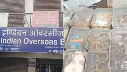 Lucknow bank heist: 2 accused shot dead, 4 arrested, valuables recovered in major police crackdown