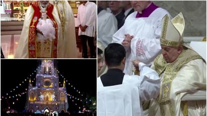 ക്രിസ്മസിനെ വരവേറ്റ് ലോകം; യുദ്ധം തക‍ർക്കപ്പെട്ട സ്ഥലങ്ങളിൽ പ്രത്യാശ പകരാൻ ക്രിസ്മസിനാകട്ടേയെന്ന് മാർപാപ്പ