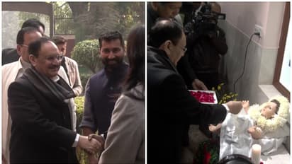  ക്രിസ്തുമസ് ദിനത്തിൽ ജെ പി നദ്ദ ദില്ലി സിബിസിഐ ആസ്ഥാനത്ത്, ഒപ്പം അനിൽ ആന്റണി അടക്കം നേതാക്കൾ