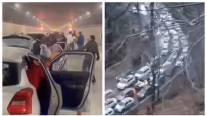 കനത്ത മഞ്ഞ് വീഴ്ച; അടല് തുരങ്കത്തില് 18 മണിക്കൂര് കുടുങ്ങിയത് 1,500 ഓളം വാഹനങ്ങള്