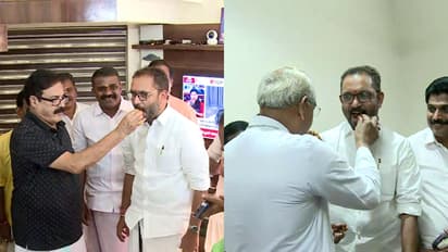 തൃശൂര്‍ മേയറുമായും ആര്‍ച്ച് ബിഷപ്പുമായും കൂടിക്കാഴ്ച നടത്തി കെ സുരേന്ദ്രൻ; സ്നേഹ സന്ദര്‍ശനമെന്ന് പ്രതികരണം