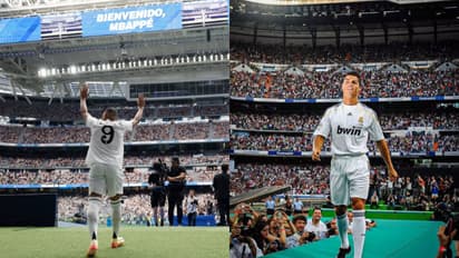 Mbappe vs Ronaldo debut season: Did French forward outpace Portuguese legend's Christmas break goal tally?