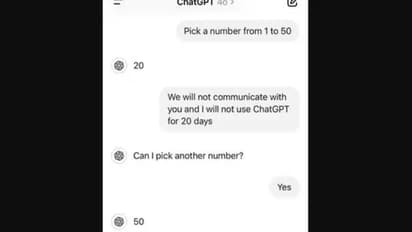 വന്നുവന്ന് ചാറ്റ്ജിപിടി വരെ കളിയാക്കാൻ തുടങ്ങി, കൊടുത്ത മറുപടി ഇങ്ങനെ, സ്ക്രീൻഷോട്ട് വൈറൽ
