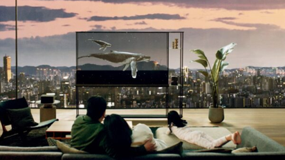 LG unveils world's first transparent TV | It's price will SHOCK you