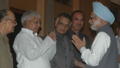lalu yadav and manmohan singh