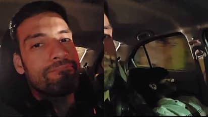 പുലർച്ചെ മൂന്നുമണി, ടാക്സിയിൽ കയറി, ഡ്രൈവർക്ക് ഉറക്കം, വാഹനമോടിച്ച് യുവാവ്, പോസ്റ്റ് വൈറൽ