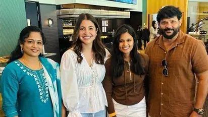 Border-Gavaskar Trophy: Anushka Sharma poses with Nitish Kumar Reddy's family at Melbourne Cricket Ground