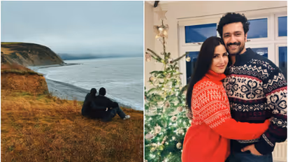 Katrina Kaif, Vicky Kaushal spend serene year end by the ocean; Check photos [PICTURES]