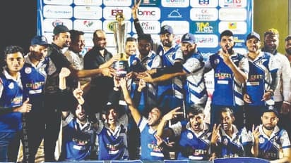 ಪೆನ್‌ ಪಾಯಿಂಟ್‌ ಕ್ರಿಕೆಟ್‌: ಸತತ 2ನೇ ಬಾರಿ ಬ್ಲೂ ಹಂಟರ್ಸ್‌ ಚಾಂಪಿಯನ್ಸ್‌