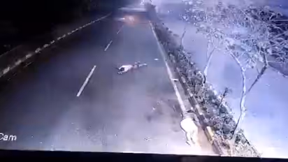 Speeding bike crashes into divider in Hyderabad; 2 dead; chilling CCTV video goes viral (WATCH)