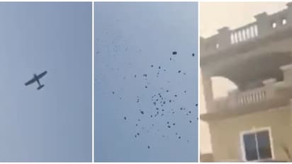 വധുവിന്റെ വീടിന് മുകളിലൂടെ പറന്ന് വിമാനം, പിന്നാലെ 'പണമഴ', അമ്മായിയച്ഛന്റെ സർപ്രൈസ്; സംഭവം പാകിസ്ഥാനിൽ