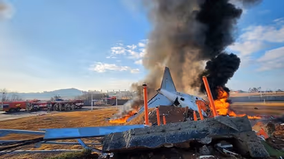 South Korea plane crash: 179 presumed dead, only 2 alive after Jeju flight explodes on runway