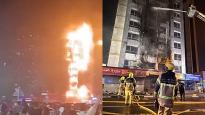 ദുബൈയിൽ ബഹുനില കെട്ടിടത്തിൽ തീപിടിത്തം