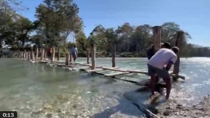 'ചിലപ്പോൾ ഇത് വേണ്ടി വരും'; പുഴ ഗതി മാറി ഒഴുകിയപ്പോൾ നിർമ്മിച്ച പാലം, വീഡിയോ പങ്കുവച്ച് ഐഎഫ്എസ് ഓഫീസർ