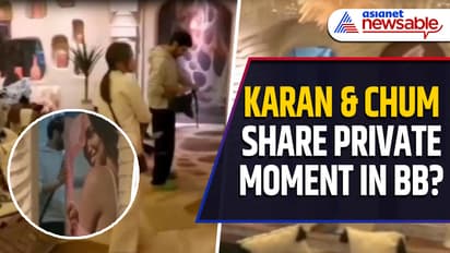  Bigg Boss 18: Did Karan Veer Mehra get birthday kiss from Chum Darang in the bathroom? [WATCH]