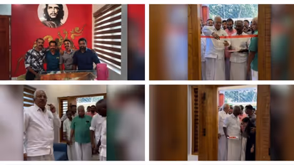 നിഖിൽ വധക്കേസ് പ്രതിയുടെ ഗൃഹപ്രവേശ ചടങ്ങിൽ പങ്കെടുത്ത് സിപിഎം നേതാക്കൾ