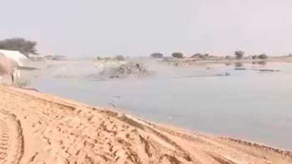 ಮೇಲೆದ್ದು ಬಂದಳಾ ಗುಪ್ತಗಾಮಿನಿ ಸರಸ್ವತಿ: ಜೈಸಲ್ಮೇರ್‌ ಮರುಭೂಮಿಯಲ್ಲಿ ಉಕ್ಕೆದ್ದು  ಹರಿದ ನೀರು