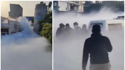 ടാങ്കിന്റെ വാൽവ് തകർന്നു; വ്യവസായ മേഖലയെ ഭീതിയിലാഴ്ത്തി വാതക ചോർച്ച; ആർക്കും പരിക്കുകളില്ലെന്ന് അധികൃതർ