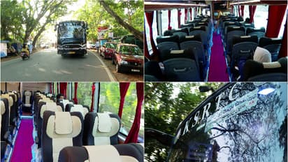  നവകേരള ബസ് വീണ്ടും കോഴിക്കോട് ബംഗലൂരു റൂട്ടില്‍ സര്‍വീസ് തുടങ്ങി,37 സീറ്റുകള്‍,  ടിക്കറ്റ് നിരക്ക് 910രൂപ